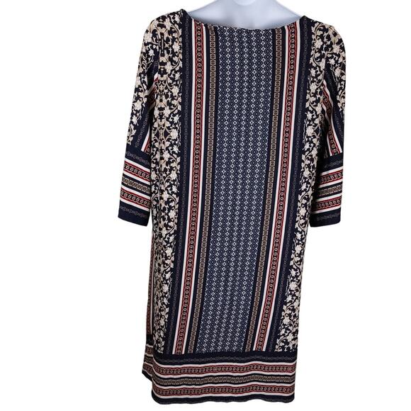 Shelby & Palmer Shift Striped Jersey Knit Dress 3X - Picture 3 of 8